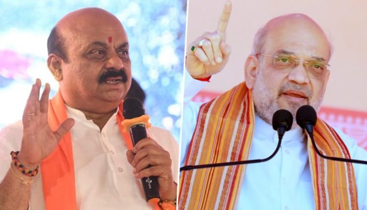 Border Row: Karnataka CM Basavaraj Bommai Speaks to Amit Shah on Dispute With Maharashtra; Centre To Call CMs Meeting Next Week