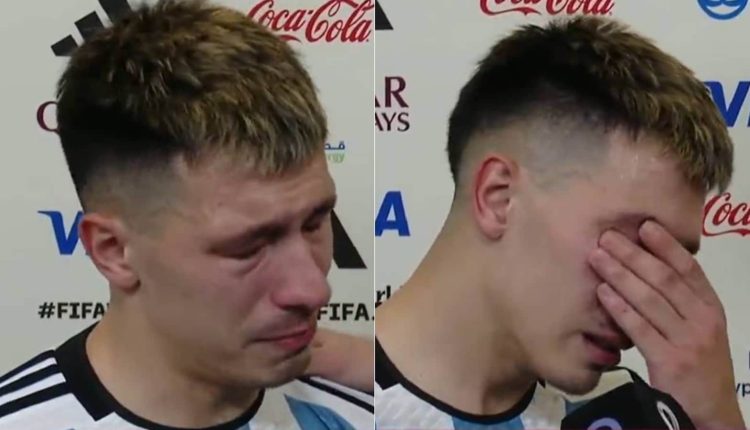 Watch: Argentina star cries inconsolably after World Cup quarter-final win | Football News