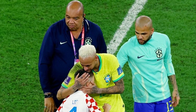 Watch: Croatian player's son consoles teary-eyed Neymar after Brazil lose QF | Football News