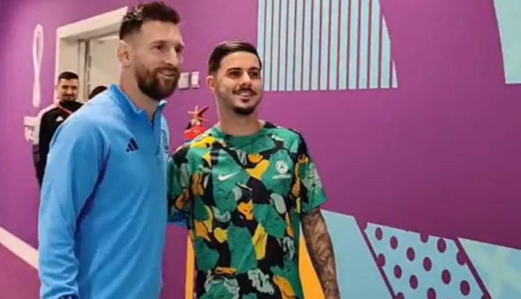 Watch: Star-struck Australia players line-up for a selfie with Messi after loss | Football News
