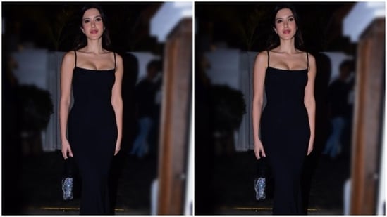 In no time, Shanaya’s pictures were flooded with likes and comments from her friends and fans. Ananya Panday wrote, “You’re literally perfect.” Well, we agree. In black stilettos, Shanaya further accessorised her look. (Instagram/@shanayakapoor02)