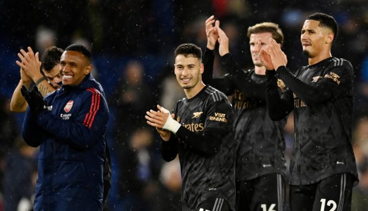 Arsenal stretch lead to 7 points with 4-2 win at Brighton | Football News