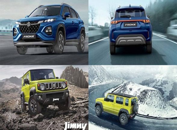 Maruti Suzuki FRONX, Jimny Launched at Auto Expo 2023, See Pics of SUVs