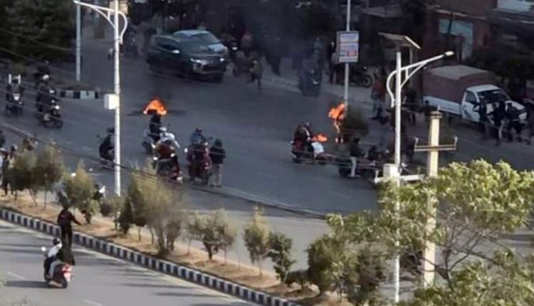 Nepal: Man Attempts Self-Immolation in Front of Parliament, CCTV Video Captures Incident