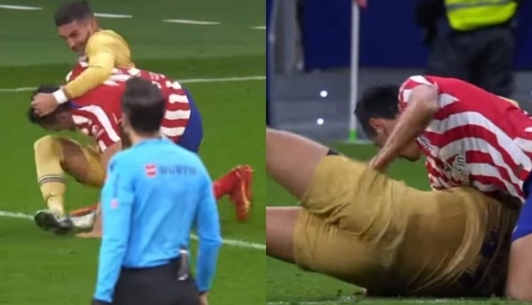 Watch: Players wrestle in brutal brawl during Barcelona’s 1-0 win vs Atletico | Football News