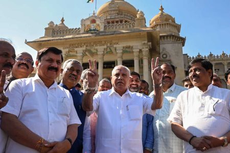 ‘RSS is reason for my growth, Deve Gowda is a role model’: Yediyurappa | Bengaluru
