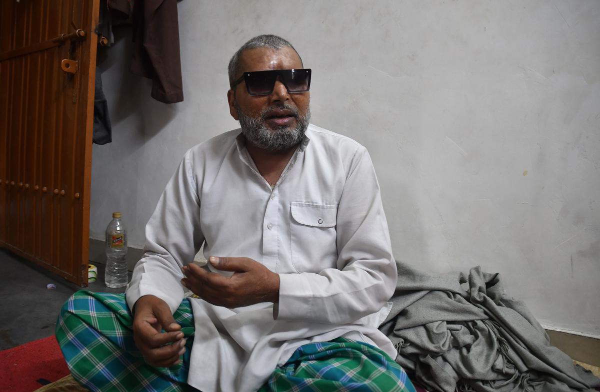 Waqeel Ahmed lost his eyesight three years ago in the communal riots that rocked north-east Delhi in 2020.