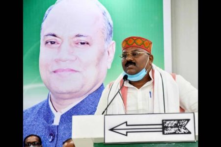Upendra Kushwaha just a primary member of party, playing for BJP: JD-U