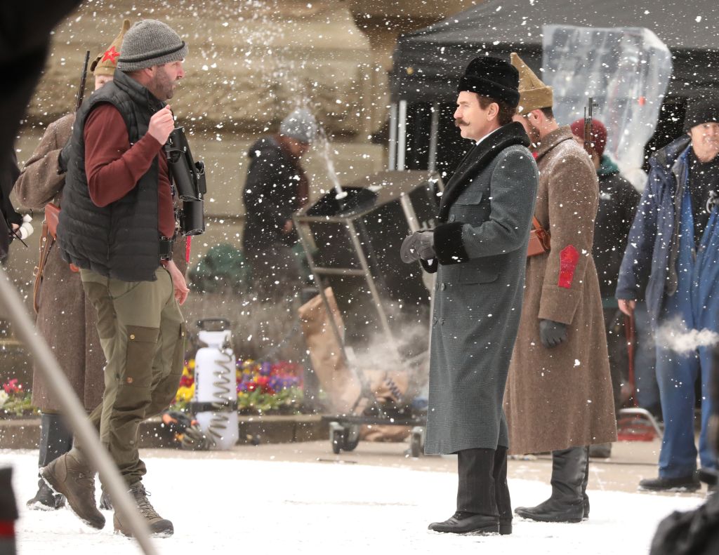 Ewan McGregor Continues With Filming Of His Latest Project ‘A Gentleman In Moscow’. -Picture by: SplashNews.com