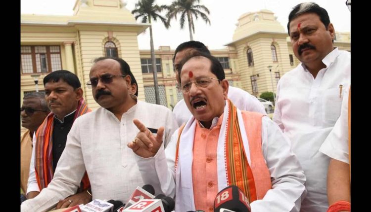 Bihar Assembly: BJP members put govt in dock over law & order