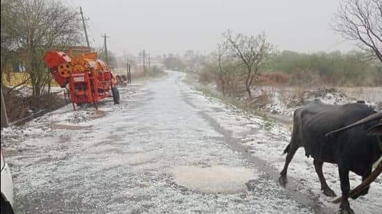 Heavy rains lashed Mysuru, Chamarajanagara, Mandya, Hubballi, Bidar, Dakshina Kannada and Kalburgi districts. (HT Photo)