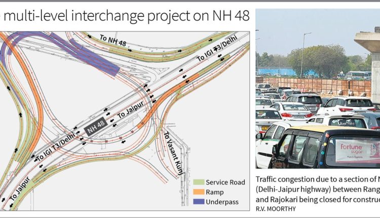 Delhi’s largest interchange facility coming up on NH 48