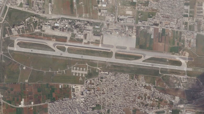 A satellite photo is shown.