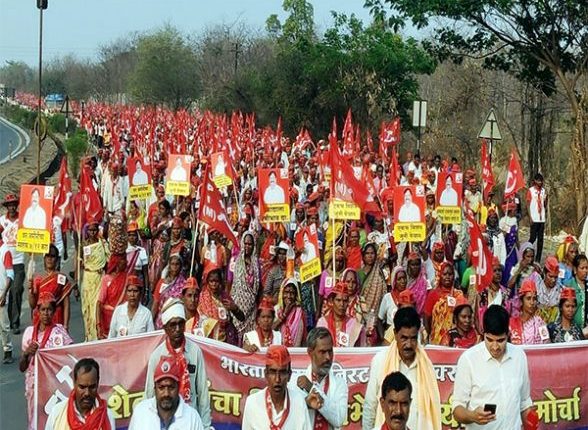 Maharashtra Farmers Call Off Long Foot March Protest From Nashik to Mumbai Against Onion Price