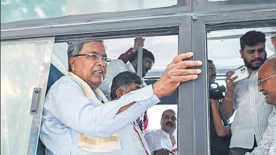 Siddaramaiah suggested that he would be contesting the upcoming election from the Varuna constituency (AFP)