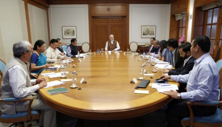 PM Narendra Modi Holds Key Meet With Top Ministers in Parliament