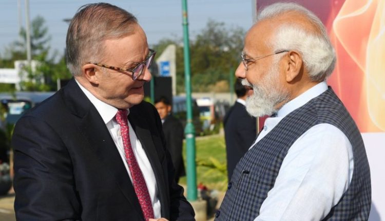 PM Narendra Modi Raises Temple Attacks Issue with Australian Counterpart Antony Albanese, Says Aussie PM Assures Safety of Indian Community