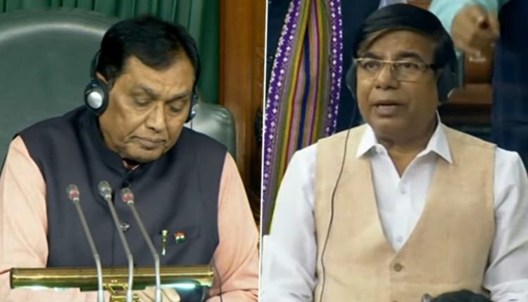 'Rahul Gandhi Maafi Mango': BJP MPs Raise Slogans Against Congress Leader in Lok Sabha Demanding Apology Over His Speech in London (Watch Video)