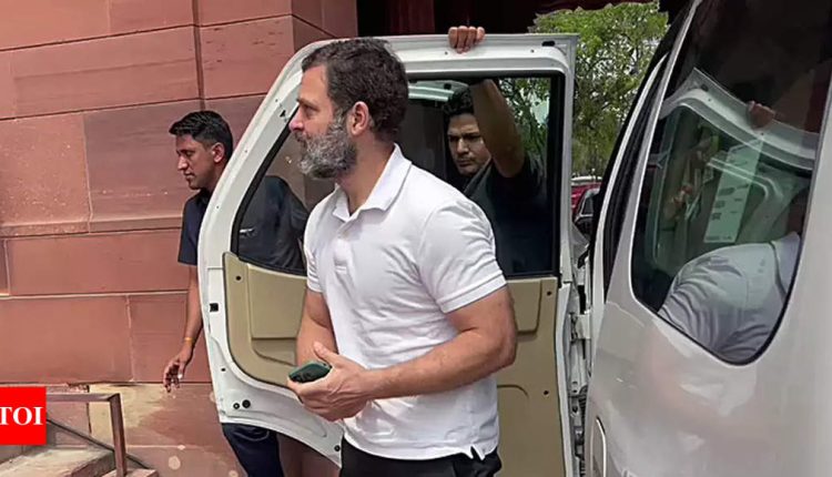 Rahul a symbol of freedom; party would do whatever it takes to protect that symbol: Salman Khurshid | India News