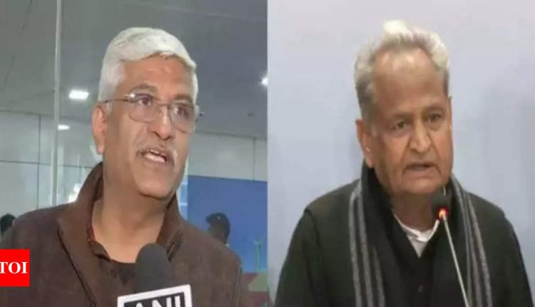 Shekhawat: Union minister Shekhawat sues Rajasthan CM Gehlot for defamation over scam ‘barbs’ | India News