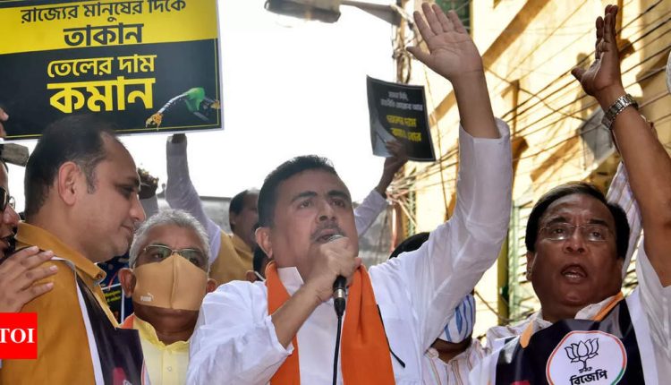 Union home ministry seeks report from Bengal govt over Suvendu Adhikari's claim of 'false' cases | India News