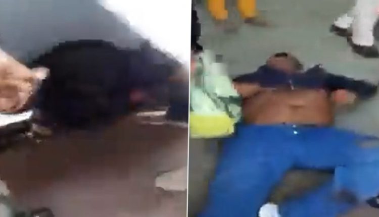 Viral Video: BSF Personnel Gets Stuck Between Train and Platform While Trying to Board Moving Train in Gwalior, Rescued by RPF