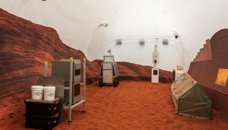 From rooms to red sand, NASA unveils 'Mars' habitat on Earth