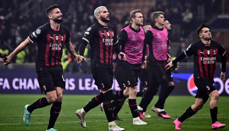 AC Milan beat 10-man Napoli 1-0 in first leg of Champions League quarter-final | Football News