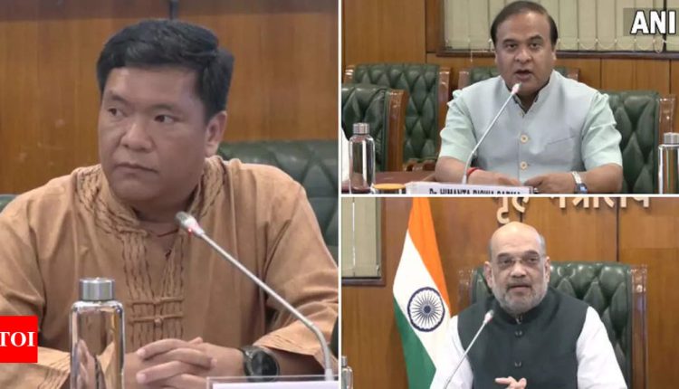 Assam Arunachal border dispute: Assam, Arunachal Pradesh sign pact to resolve decades old border dispute |