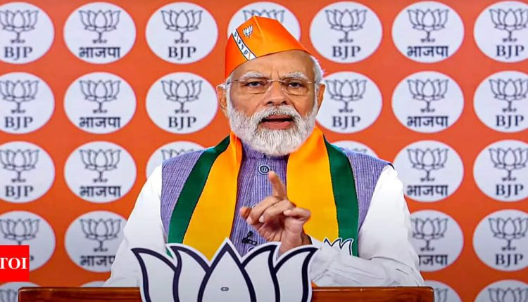 BJP foundation day: Parties fighting existential crisis will keep conspiring against us, PM Modi says | India News