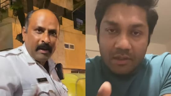 Bengaluru man alleges misbehavior by a cop for not knowing Kannada. VIDEO 