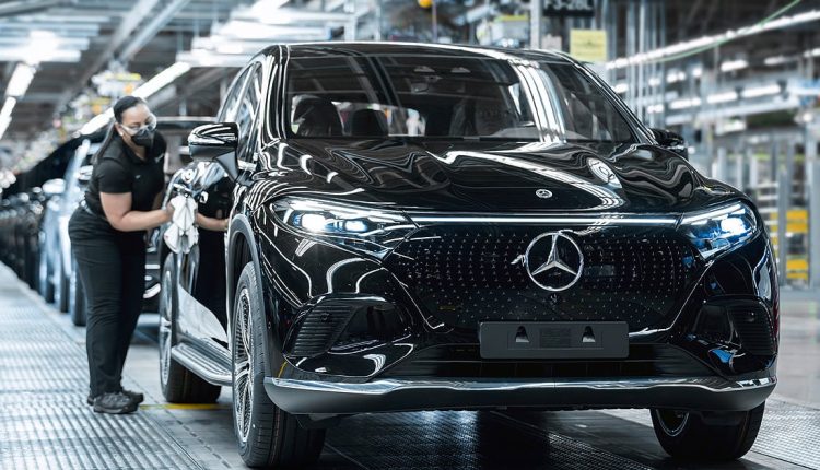 Mercedes is finding that EV production isn't such a disruption