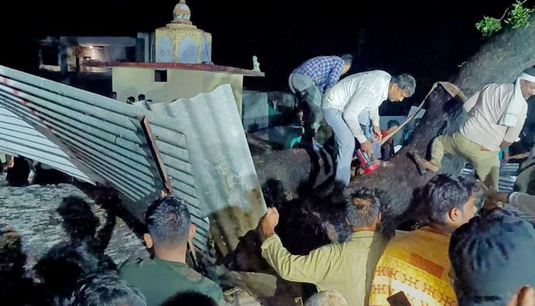 Seven killed, 23 injured after tree falls on tin shed in Akola temple