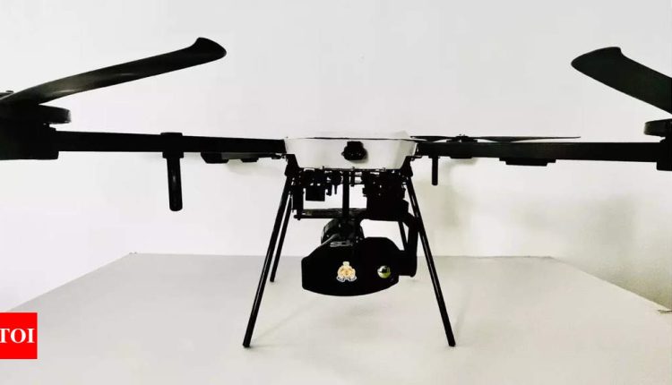 UP police acquiring 84 specialised drones from Pune startup to check gun-smuggling, rioting | India News
