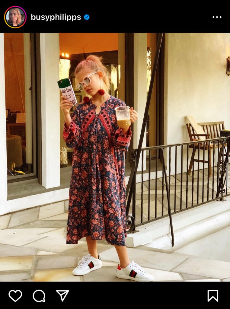 Busy Philipps’ daughter, Byrdie Silverstein.