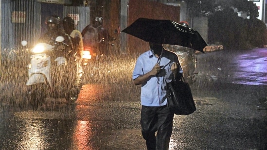 According to IMD, Bengaluru Rural, Bengaluru Urban, Chikkaballapur, Kolar and Mandya districts will receive mild rainfall on Monday.(PTI)