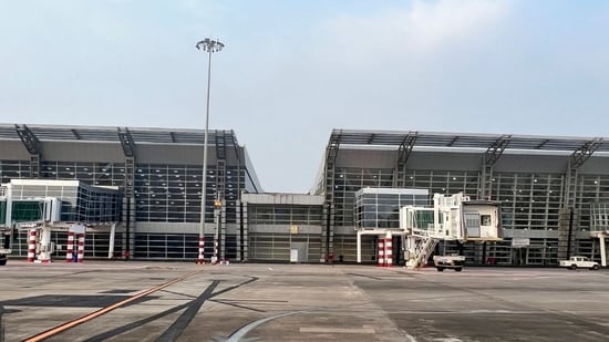 The Mangaluru International Airport.(Twitter/Mangaluru airport)