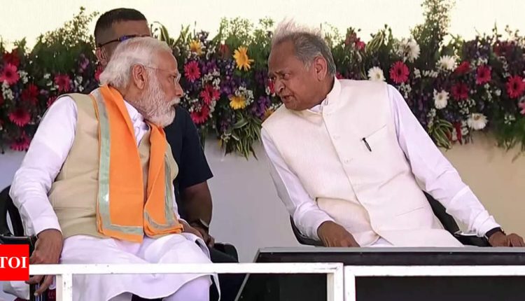 Modi: Karnataka assembly election: Did PM Modi hit two birds with one stone by visiting Rajasthan on Wednesday? | India News