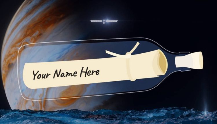 Want your name on Jupiter's moon? Check out this NASA campaign
