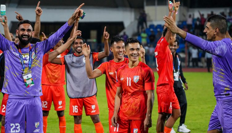 SAFF Championship: Sunil Chhetri, Mahesh Singh Naorem help India down Nepal | Football News
