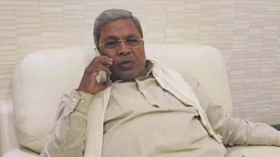 Karnataka CM Siddaramaiah.