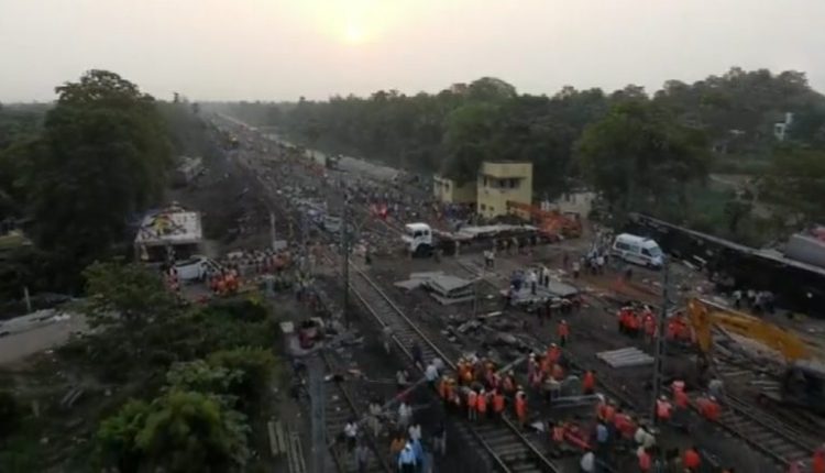 Odisha Train Accident Aerial View Video: Drone Camera Shows Restoration Work Underway in Balasore Where Over 250 Died in One of the Worst Rail Mishaps in Indian Railways History