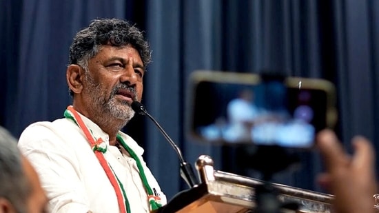 Karnataka deputy CM DK Shivakumar.