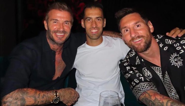 David and Victoria Beckham dine with Lionel Messi at Miami's Gekkō | Football News