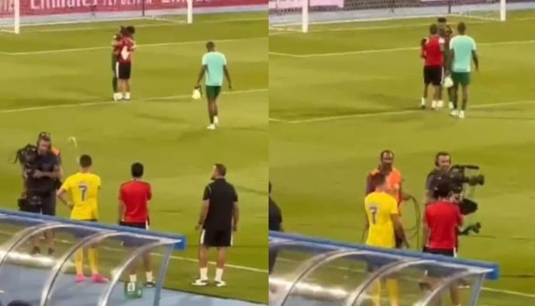Watch: Angry Cristiano Ronaldo throws water, tells cameraman to move away | Football News