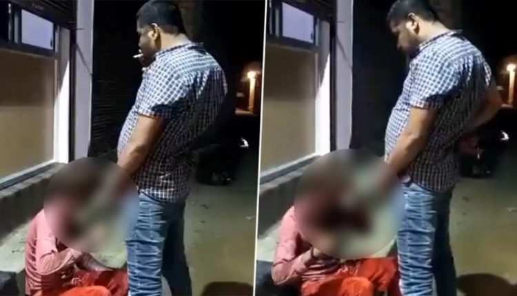 BJP Leader Pravesh Shukla Urinated on Tribal Man? Disturbing Video of Drunk Man Urinating on Adivasi Youth in Madhya Pradesh's Sidhi Goes Viral, CM Orders Strict Action Against Accused