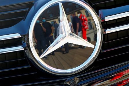 Ship carrying Mercedes cars catches fire off Dutch coast