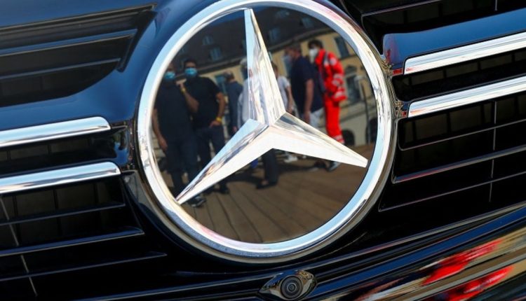 Ship carrying Mercedes cars catches fire off Dutch coast