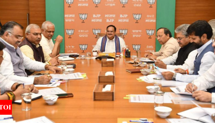 Two major rejigs in a month: BJP brings in fresh faces with eye on assembly, Lok Sabha elections | India News