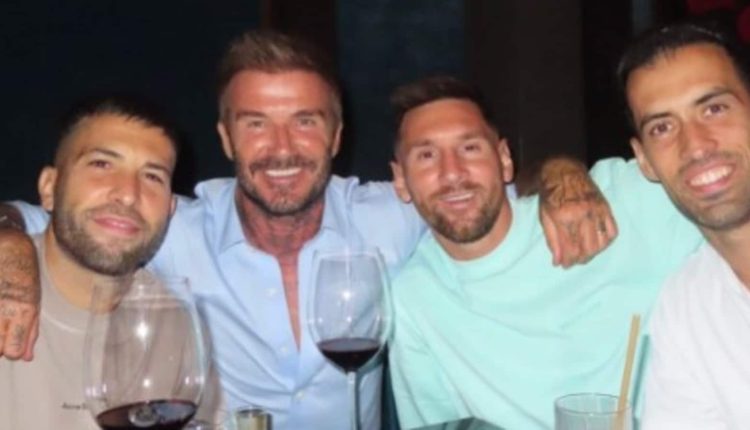 Messi, wife Antonela celebrate Miami's Leagues Cup victory with the Beckhams | Football News